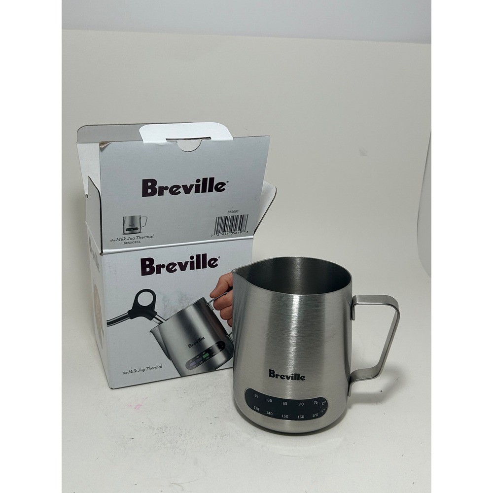Breville the Milk Jug Thermal BES003XL Stainless Steel 480ml Frothing Pitcher